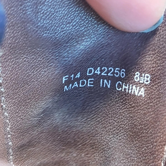 Cole Haan Draven Tan Suede Chelsea Block Heel Boots Women's - Picture 13 of 16